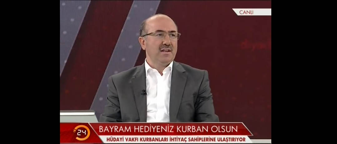 HÜDAYİ VAKFI KURBAN HİZMETLERİ (Moderatör - 24TV) 07.09.2016
