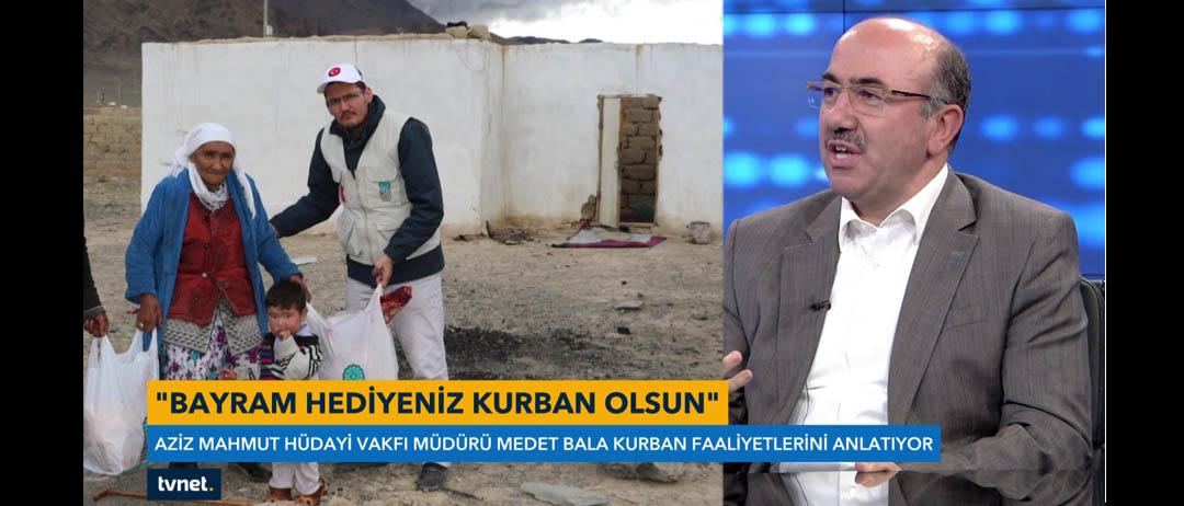 HÜDAYİ VAKFI 2016 KURBAN HİZMETLERİ (TVNET) 10.09.2016