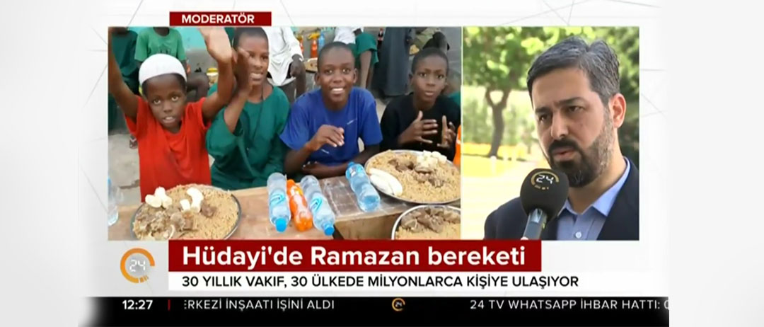 HÜDAYİ'DE RAMAZAN BEREKETİ - TV 24 (08 HAZİRAN 2017)