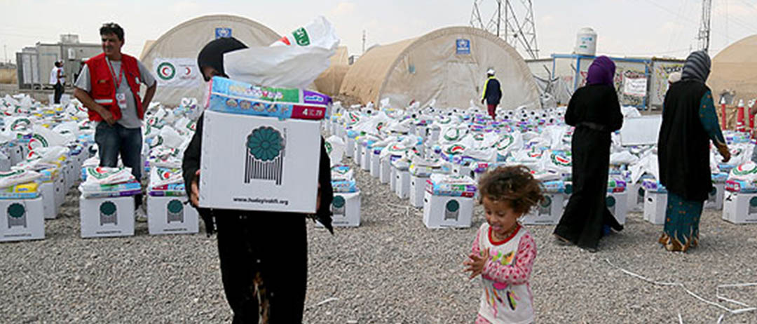 IRAKLI KARDEŞLERİMİZE YARDIMLAR ULAŞTIRILDI