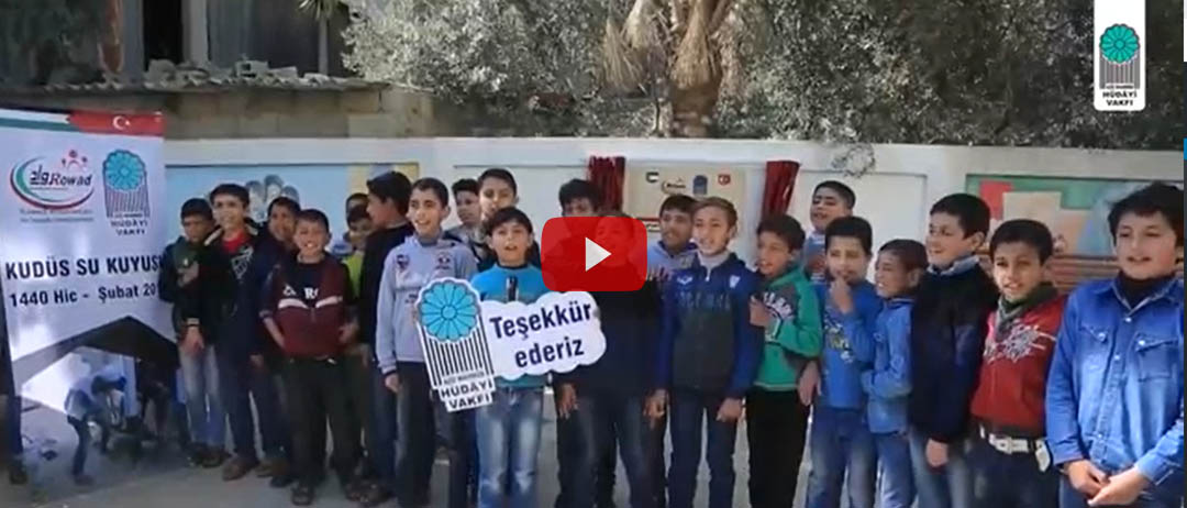 KUDÜS SU KUYUSU GAZZE'YE CAN VERECEK