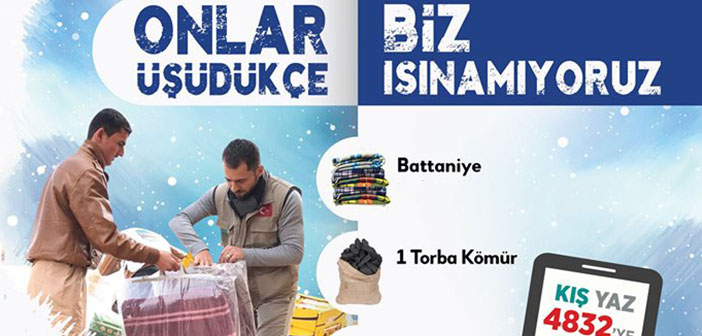 KIŞ YARDIMLARI BAŞLADI