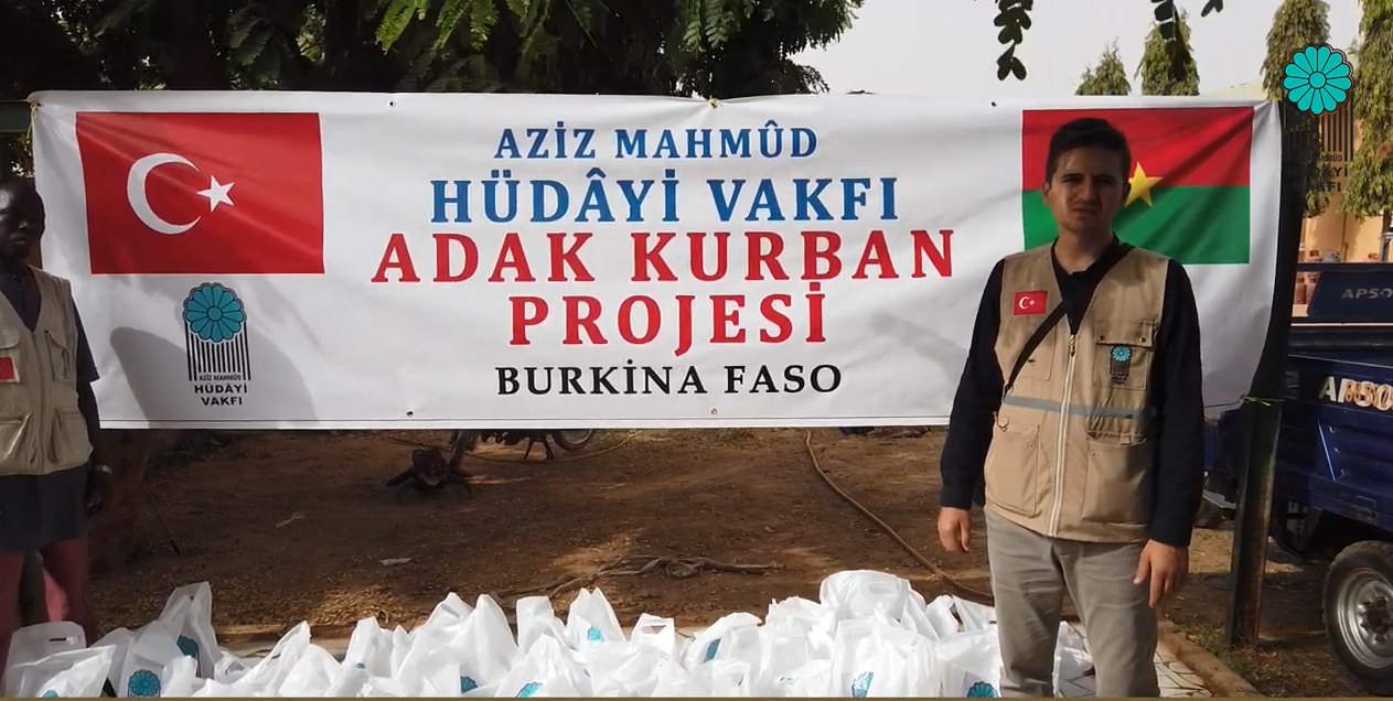 ADAK KURBANLARINIZ BURKİNA FASO'DA YERLERİNE ULAŞIYOR.