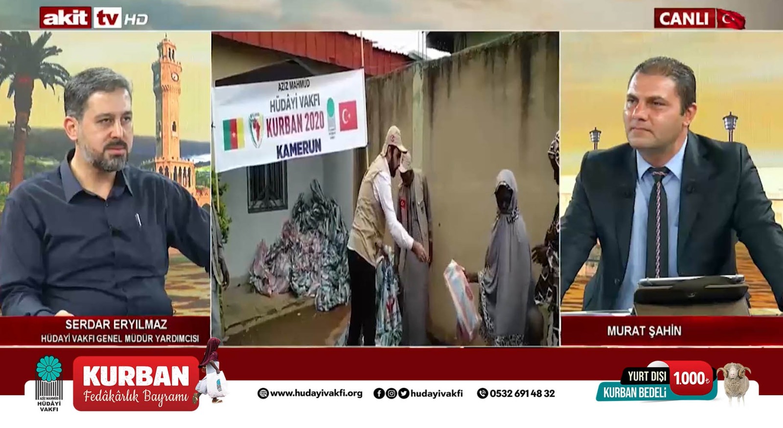 2021 KURBAN HİZMETLERİMİZ AKİT TV’DE