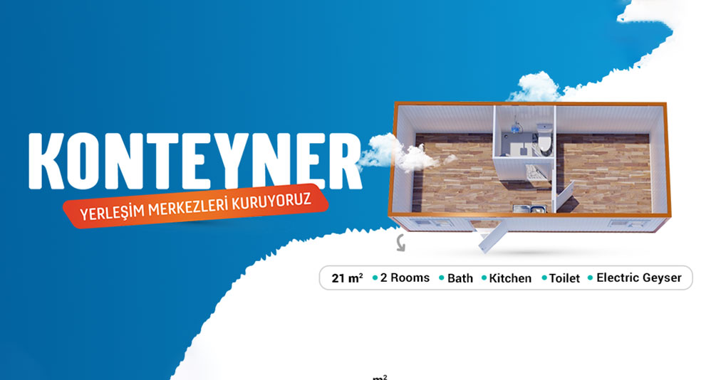 KONTEYNER YERLEŞİM MERKEZLERİ KURUYORUZ