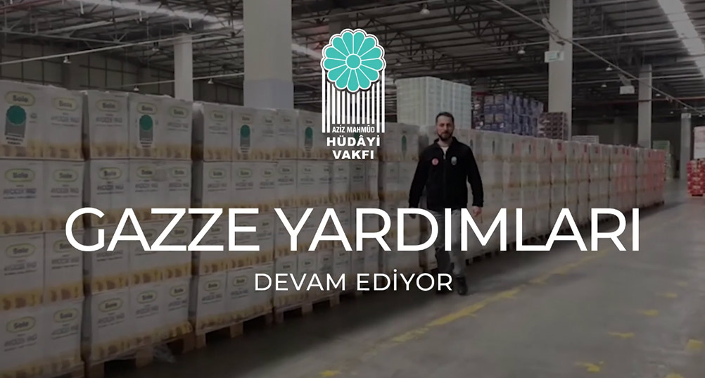GAZZE YARDIMLARI DEVAM EDİYOR