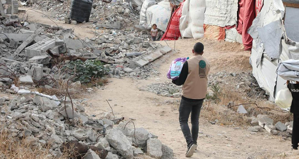 HÜDAYİ GAZZE YARDIMLARIMIZ DEVAM EDİYOR