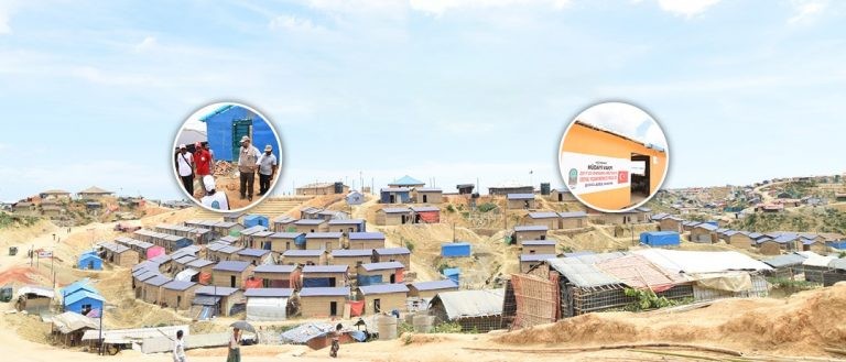 WE BUILD COMMUNITY CENTERS IN ROHINGYA REFUGEE CAMPS