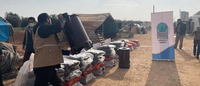 WINTER AID IN ISTANBUL AND CAMPS