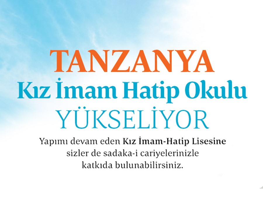Tanzanya Kız İmam Hatip Lisesi Yükseliyor