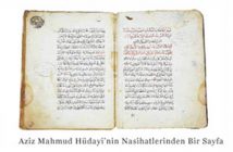 AZİZ MAHMÛD HÜDÂYİ HAZRETLERİ’NİN ESERLERİ