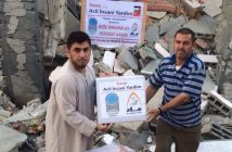 VAKFIMIZ GAZZELİ KARDEŞLERİMİZİN YANINDA