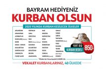 BAYRAM HEDİYENİZ KURBAN OLSUN