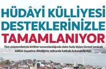 Hüdayi Külliyesi Desteklerinizle Tamamlanıyor