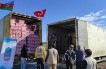 AZERBAYCAN’DA ŞEHİT AİLELERİNE, SAVAŞ MAĞDURLARINA EL UZATTIK.